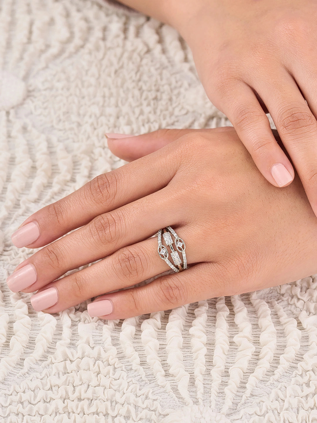 Elara Twin Band Ring