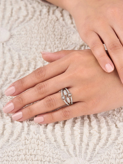 Elara Twin Band Ring
