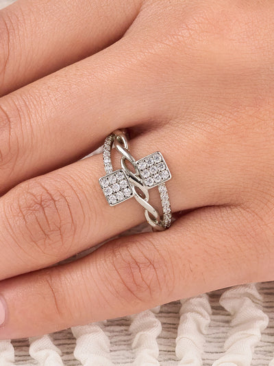 Zaylina Double Bow Ring