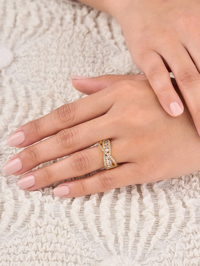 Elara Luxe Bow Ring