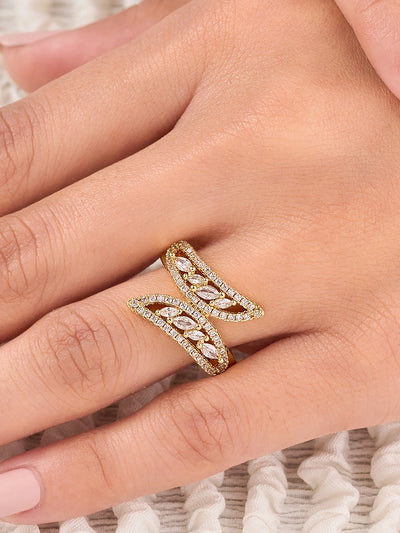 Elara Luxe Butterfly Ring
