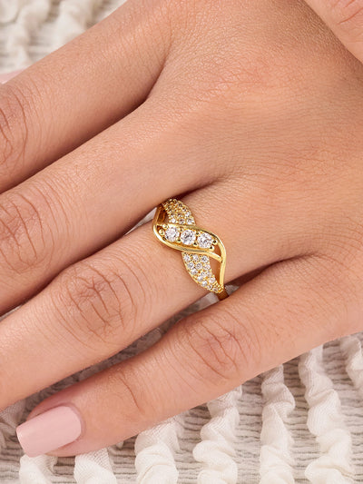 Elara Luxe Infinity Ring
