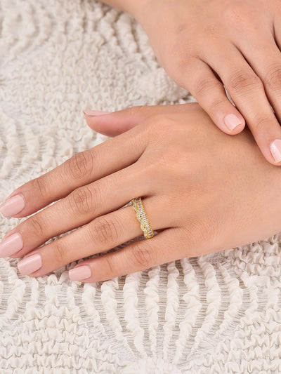Elara Eternity Pavé Band Women’s Ring