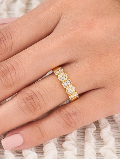 Elowen Double Halo Women’s Ring