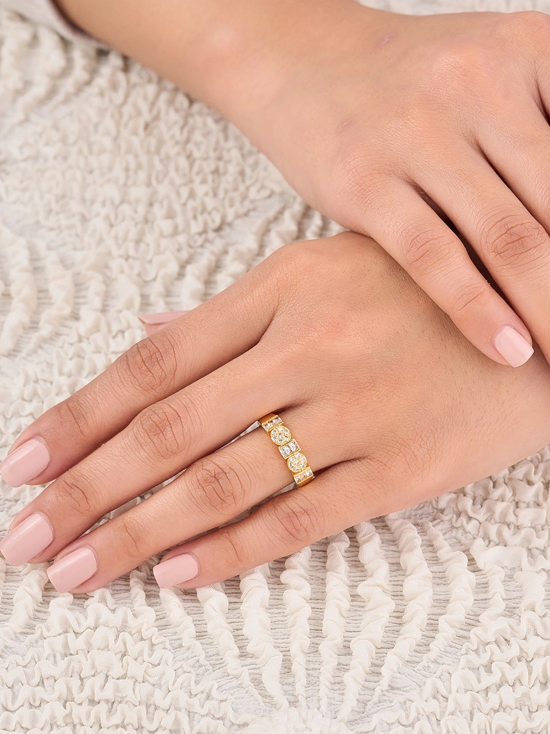 Elowen Double Halo Women’s Ring