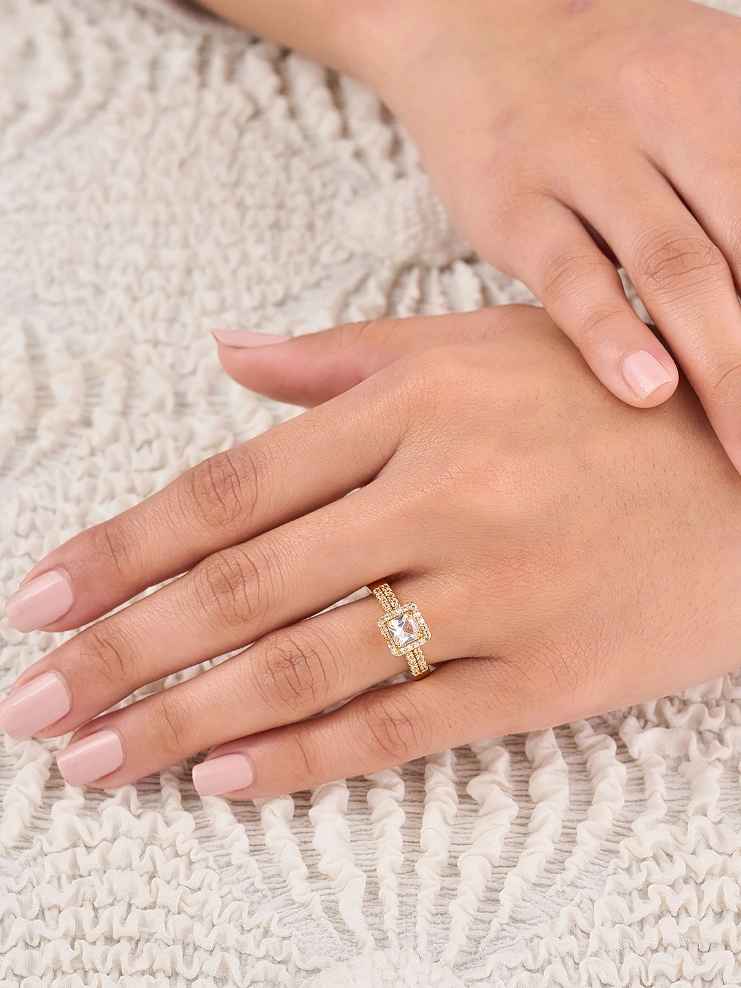 Amara Princess-Cut Women’s Ring