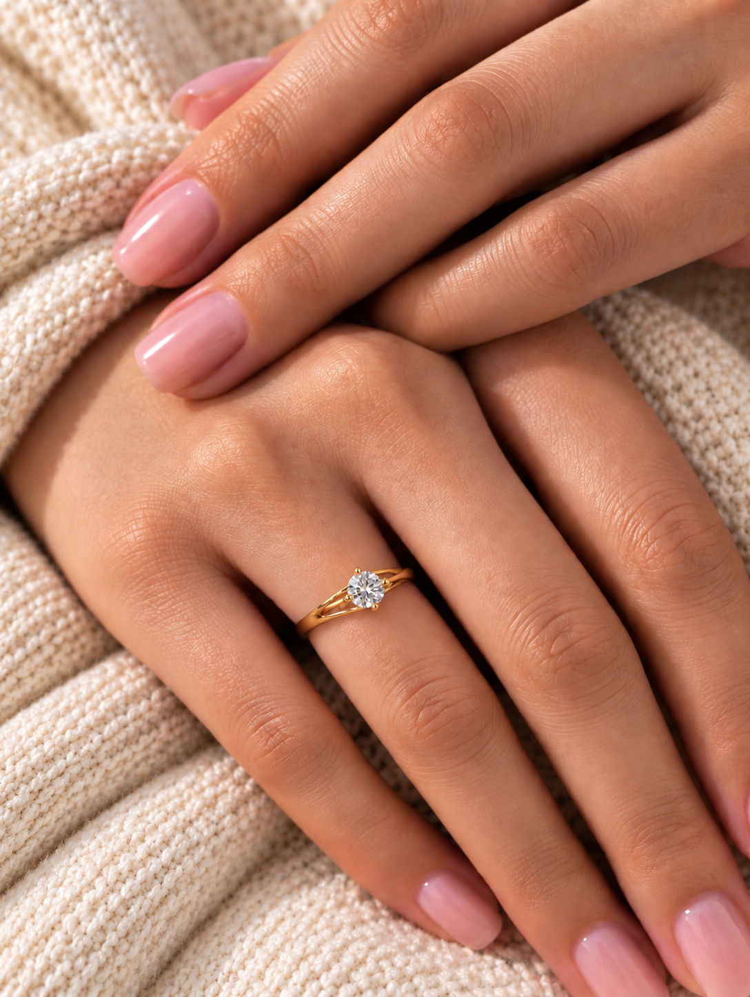 Elara Solitaire Ring