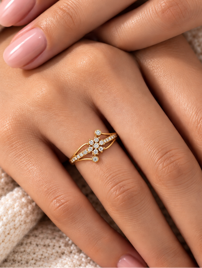 Elara Floral Ring