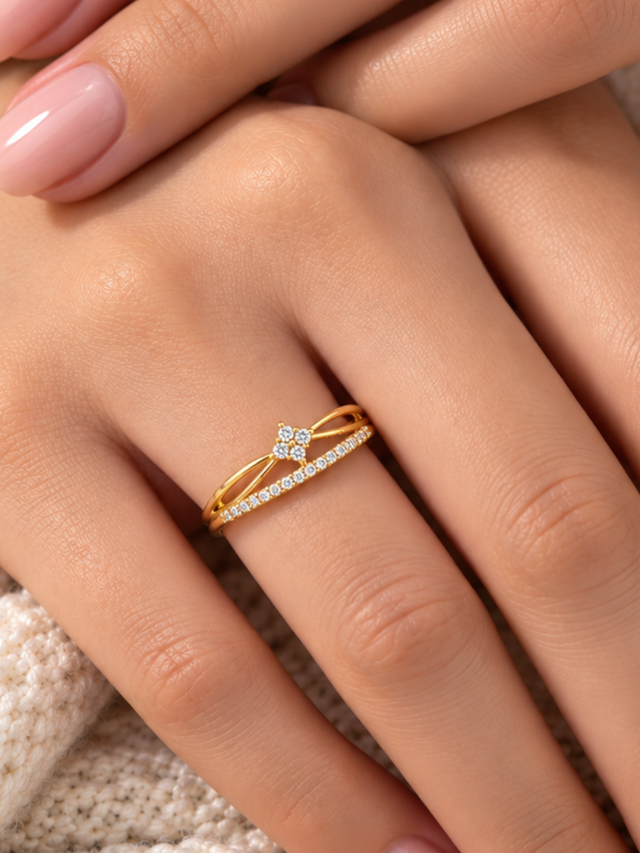Alora Floral Ring