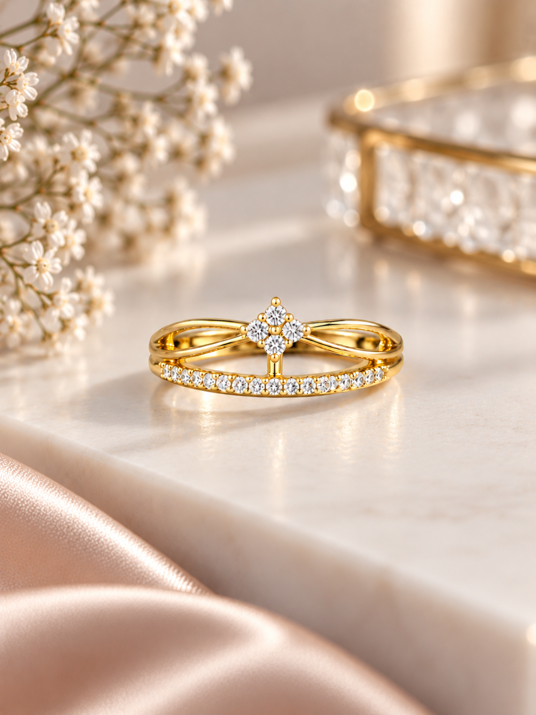 Alora Floral Ring