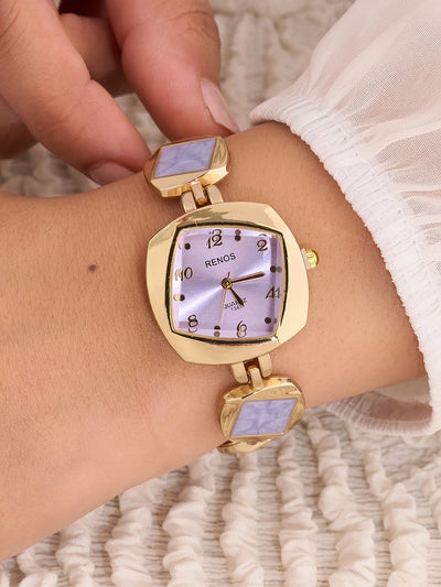Elowen Lavender Square Women’s Watch