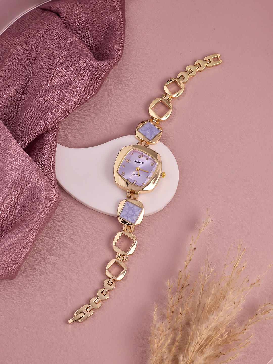 Elowen Lavender Square Women’s Watch