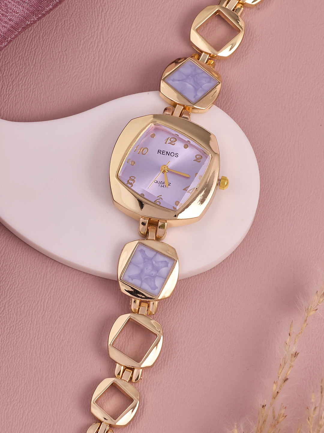 Elowen Lavender Square Women’s Watch