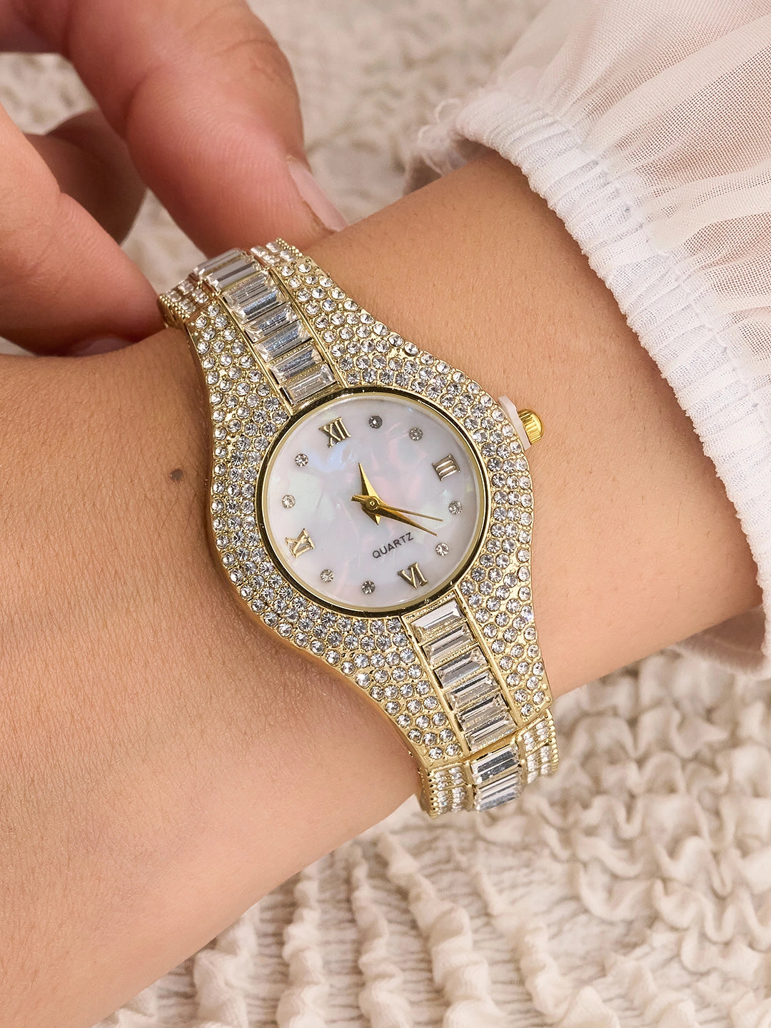 Celestia Luxe Crystal Women’s Watch