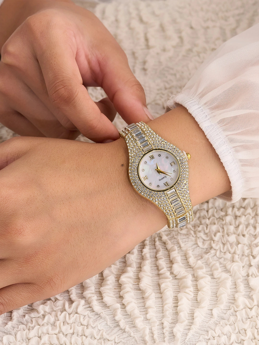 Celestia Luxe Crystal Women’s Watch