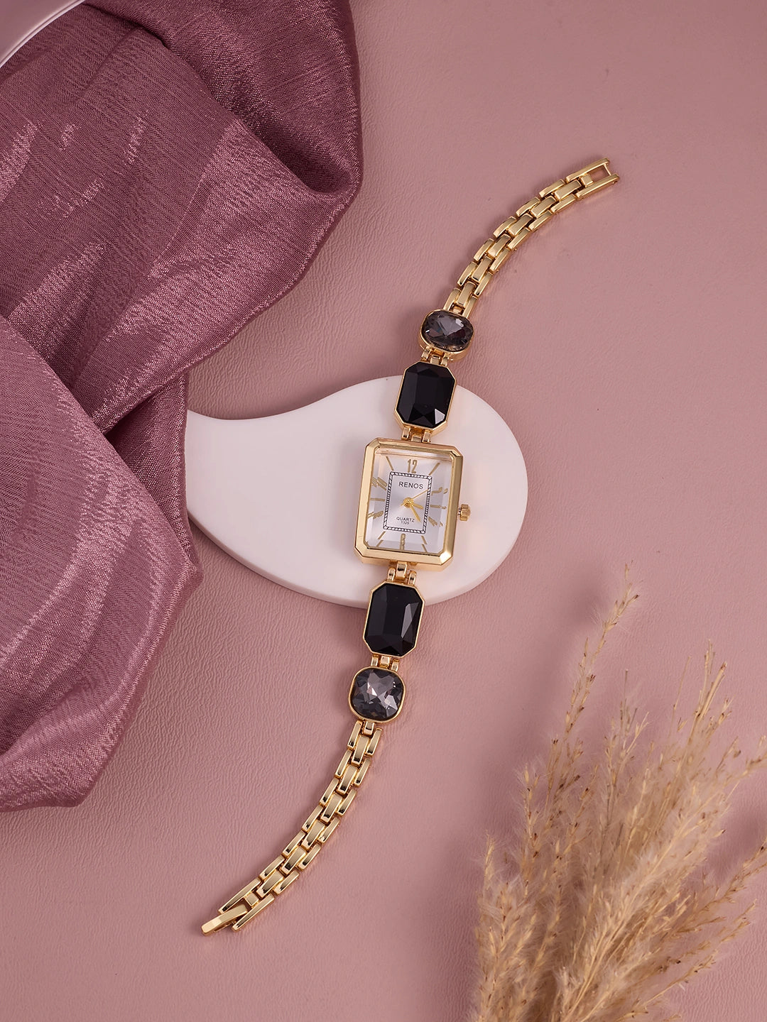Noir Elise Rectangular Women’s Watch