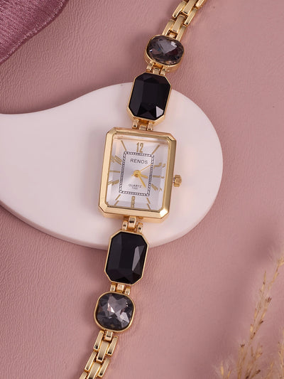 Noir Elise Rectangular Women’s Watch