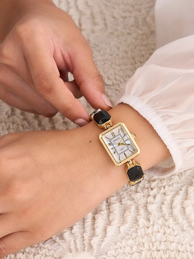 Noir Elise Rectangular Women’s Watch