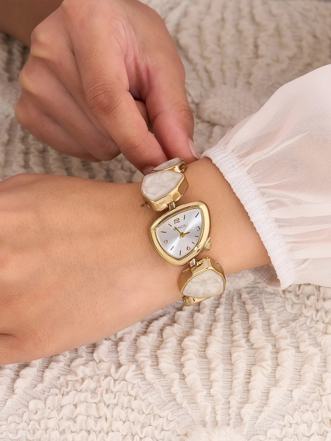 Lunelle Pearl Charm Women’s Watch