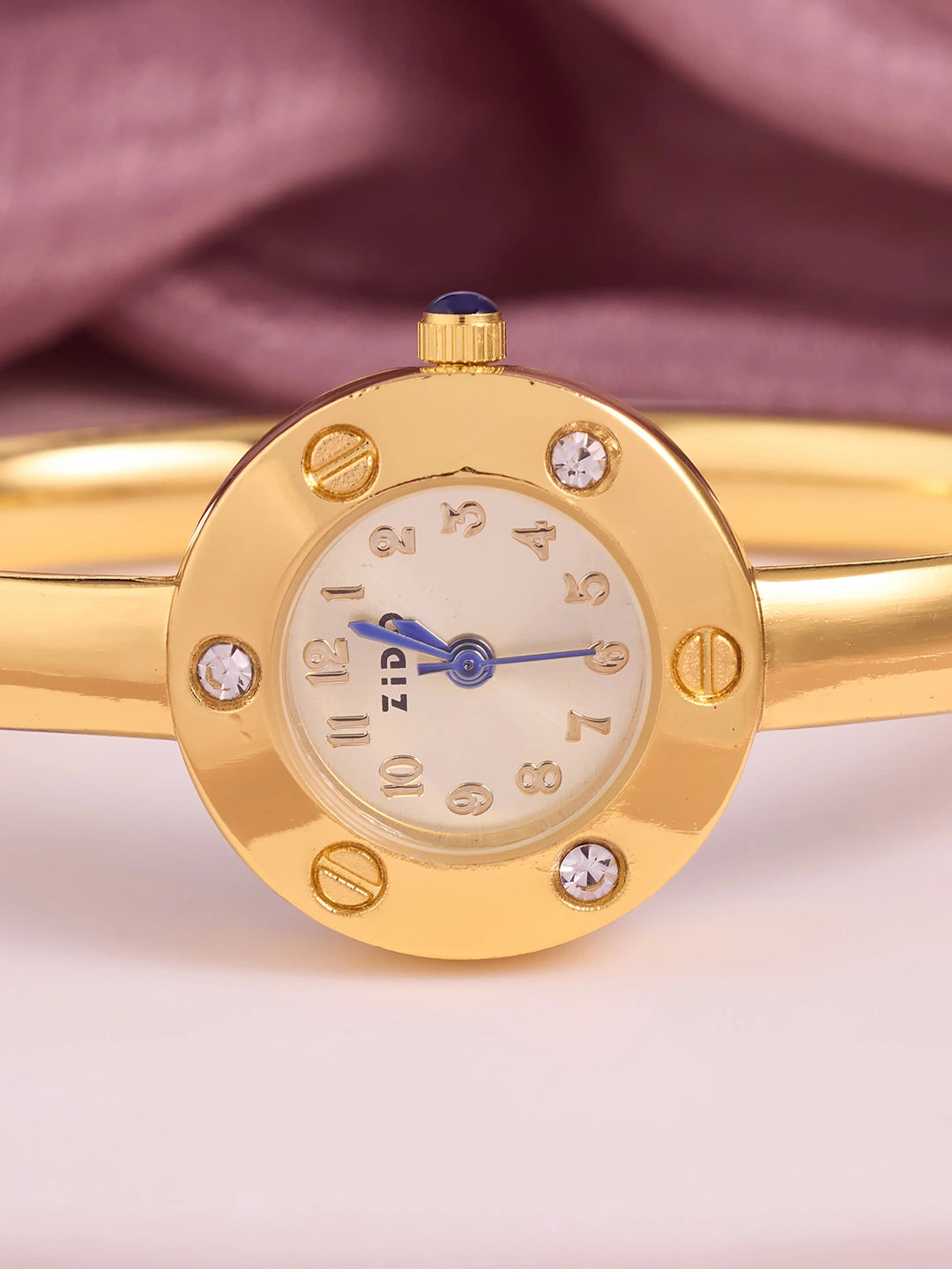 Aurelia Studded Round Women’s Watch