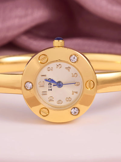 Aurelia Studded Round Women’s Watch