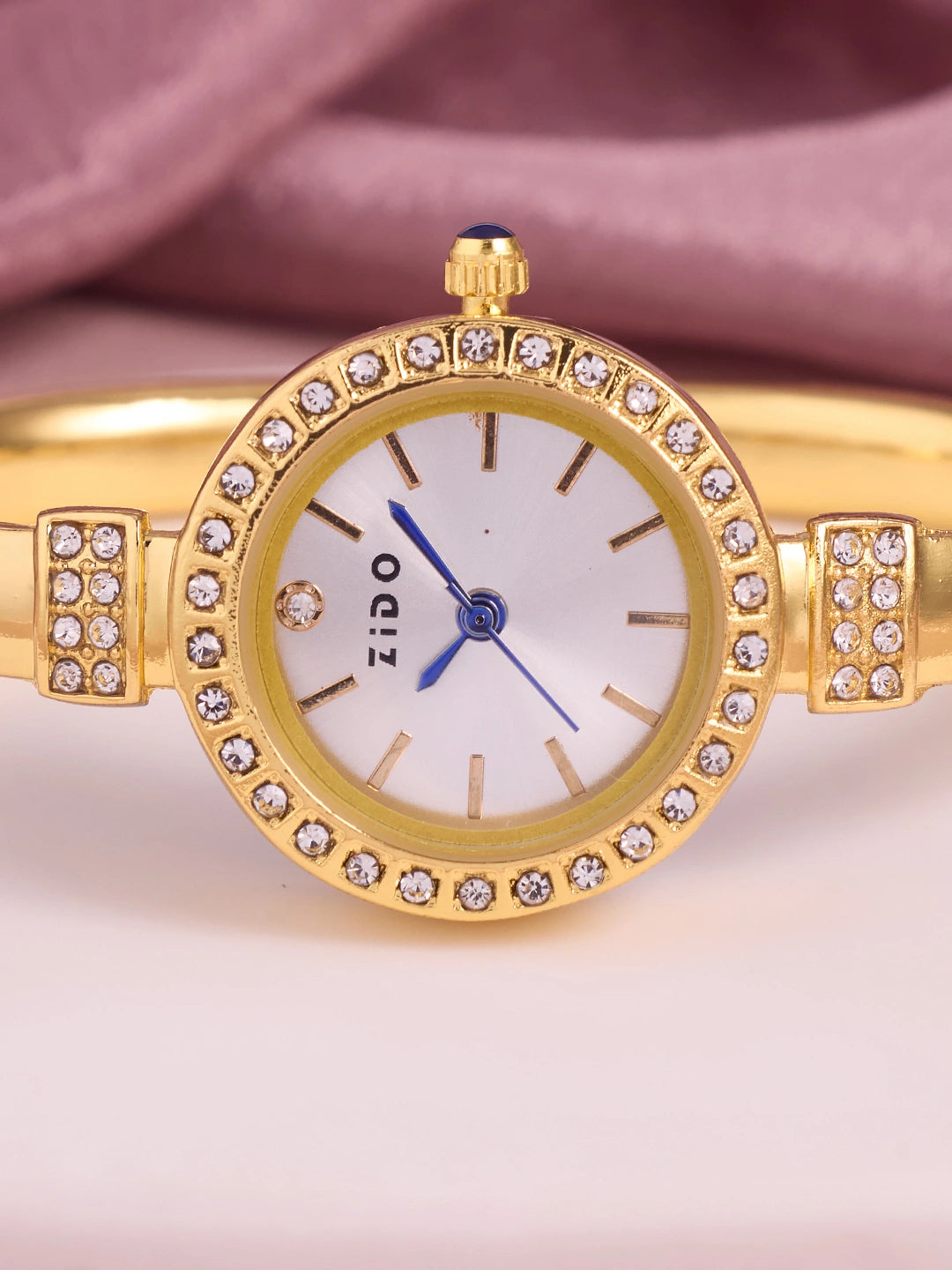 Celestia Halo Round Women’s Watch