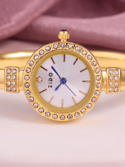 Celestia Halo Round Women’s Watch