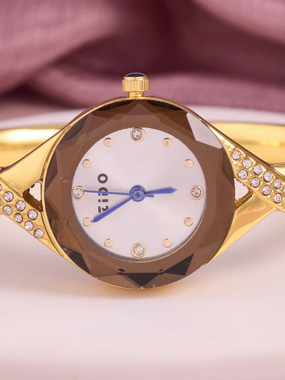 Elara Faceted Halo Women’s Watch