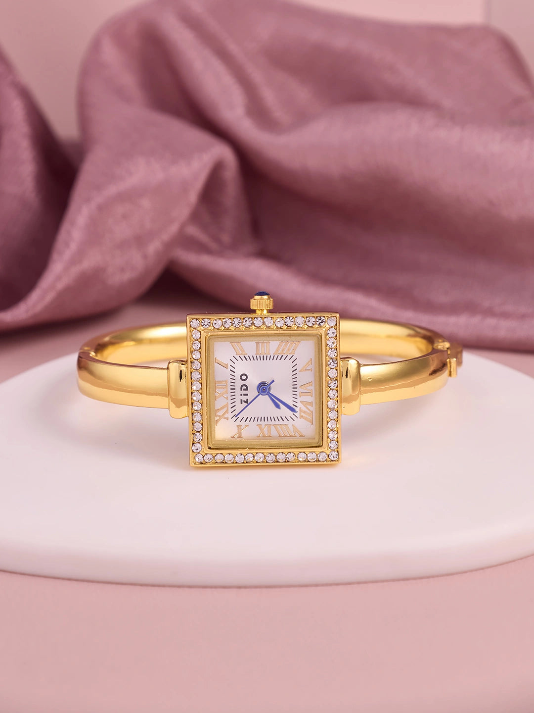 Elara Royal Square Roman Women’s Watch