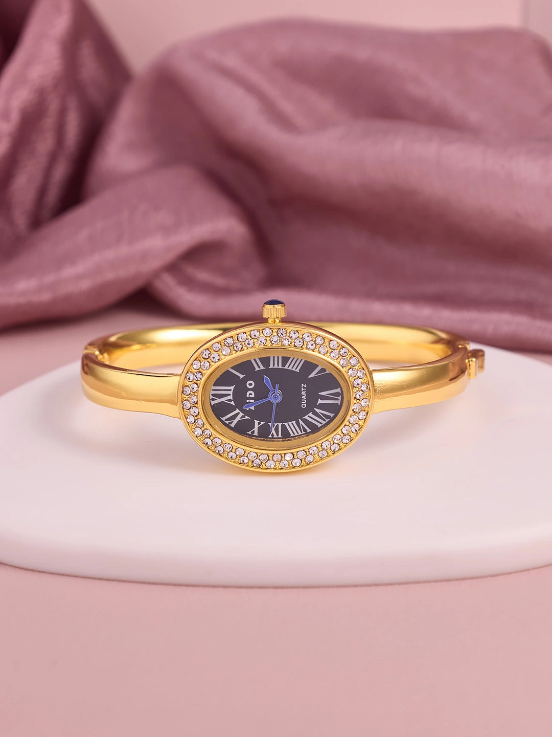 Valeria Noir Roman Women’s Watch