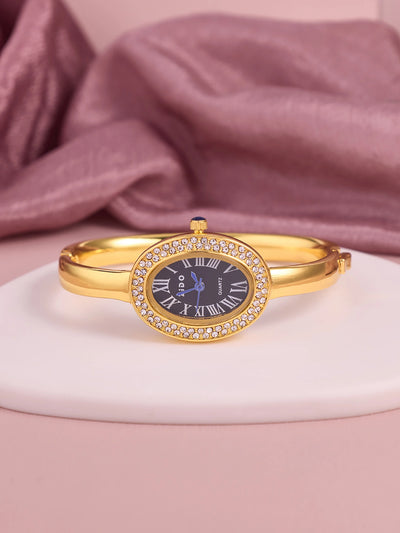 Valeria Noir Roman Women’s Watch