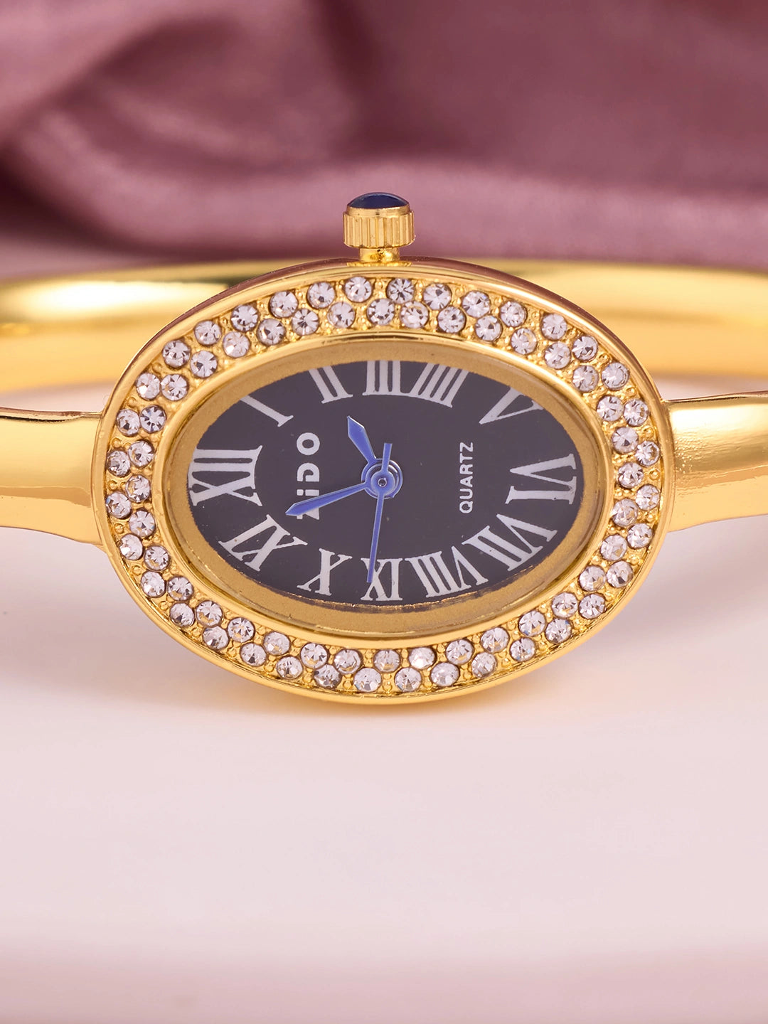 Valeria Noir Roman Women’s Watch