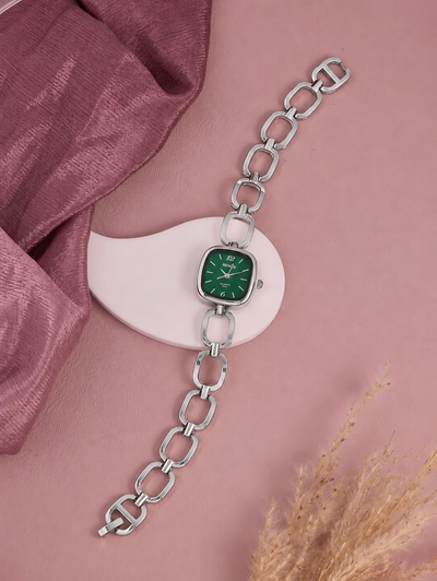 Serena Link Green Women’s Watch