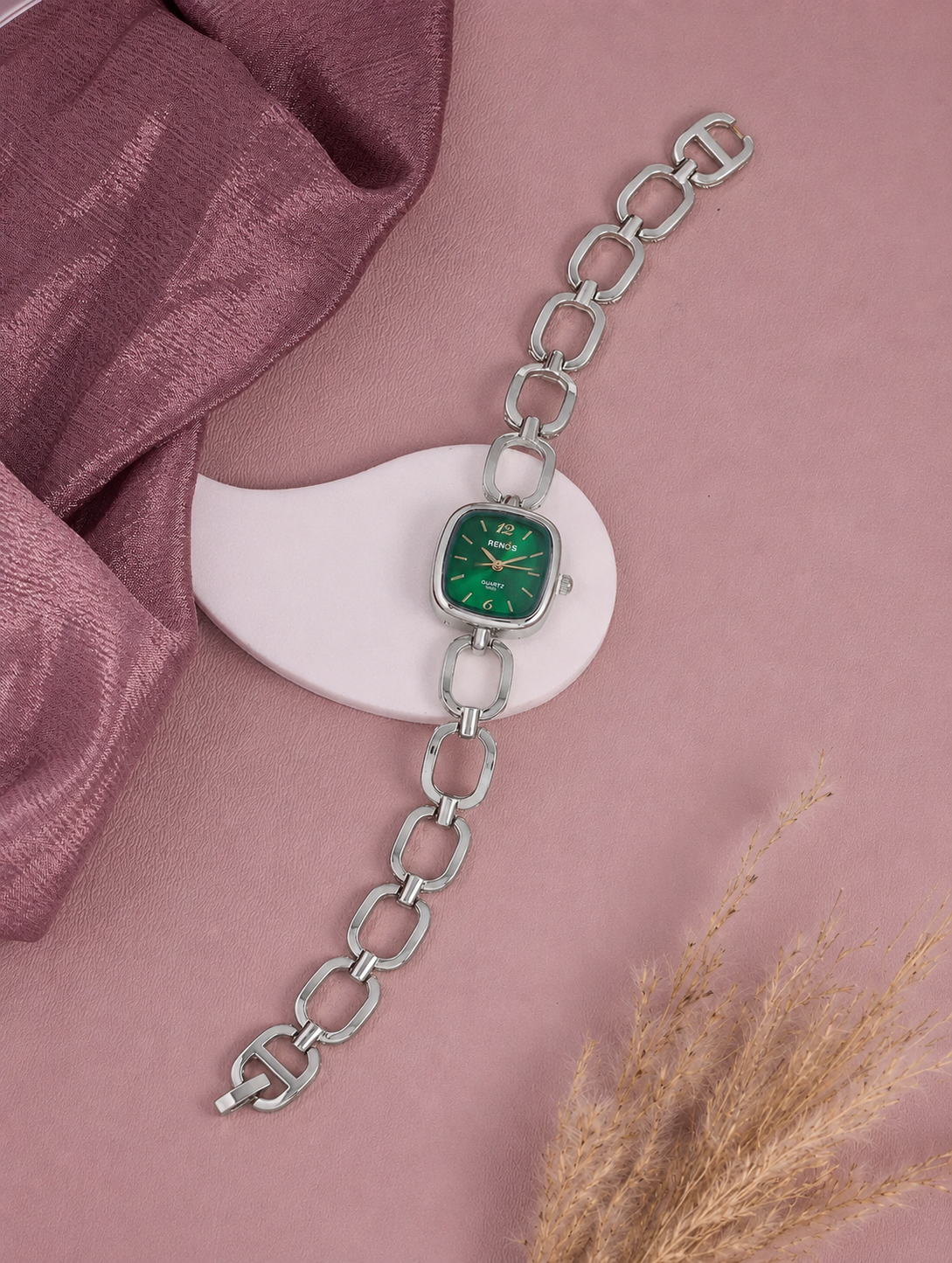 Serena Link Green Women’s Watch