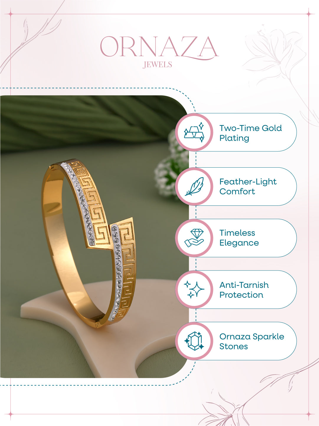 Aurexis Greek Women’s Bracelet