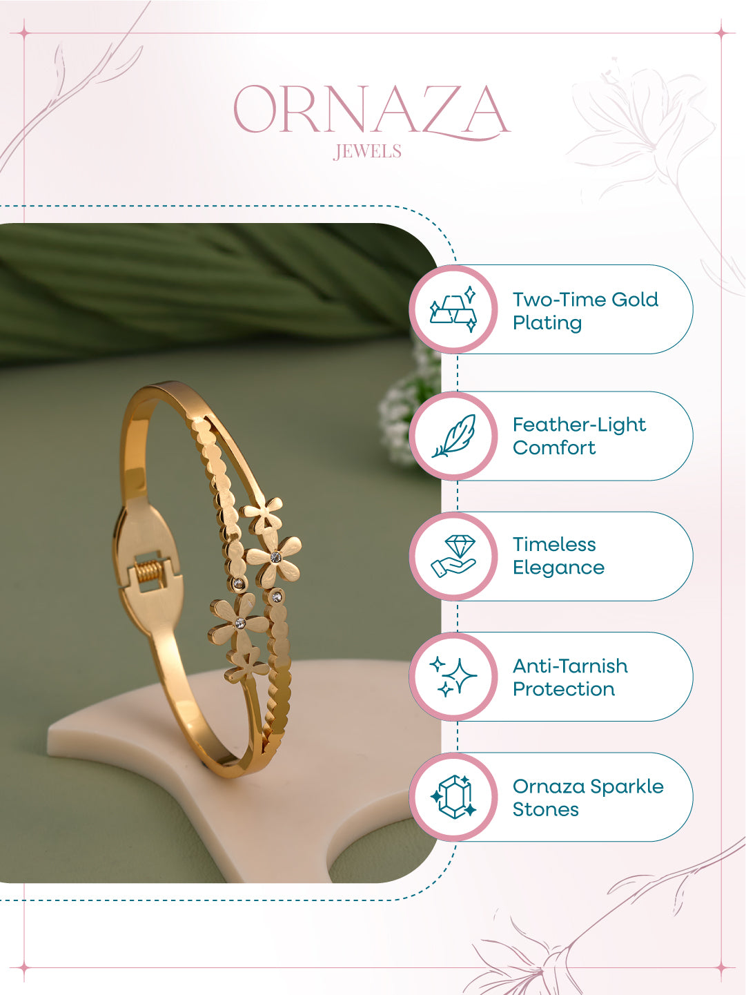 Florelle Bloom Women’s Bracelet