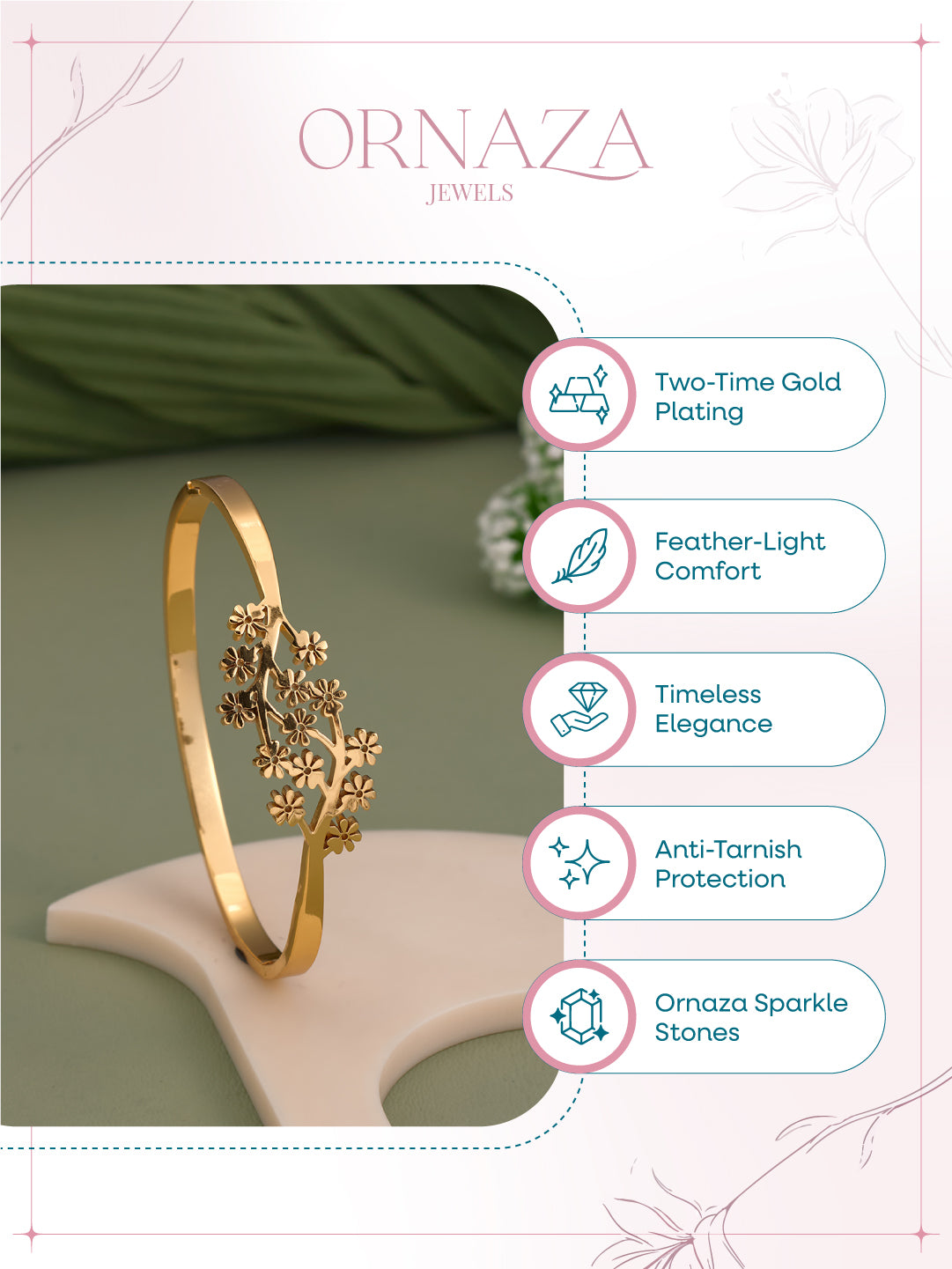 Blossora Vine Women’s Bracelet