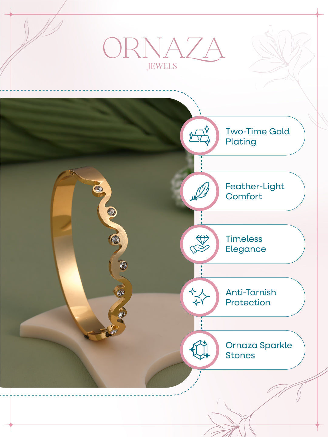 Serpelle Wave Women’s Bracelet