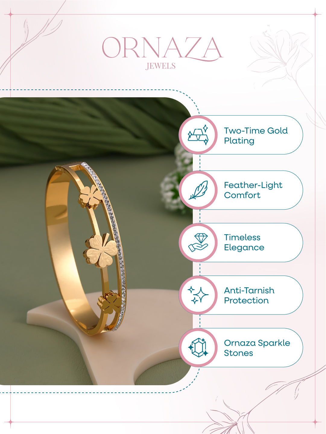 Cloverelle Luck Women’s Bracelet