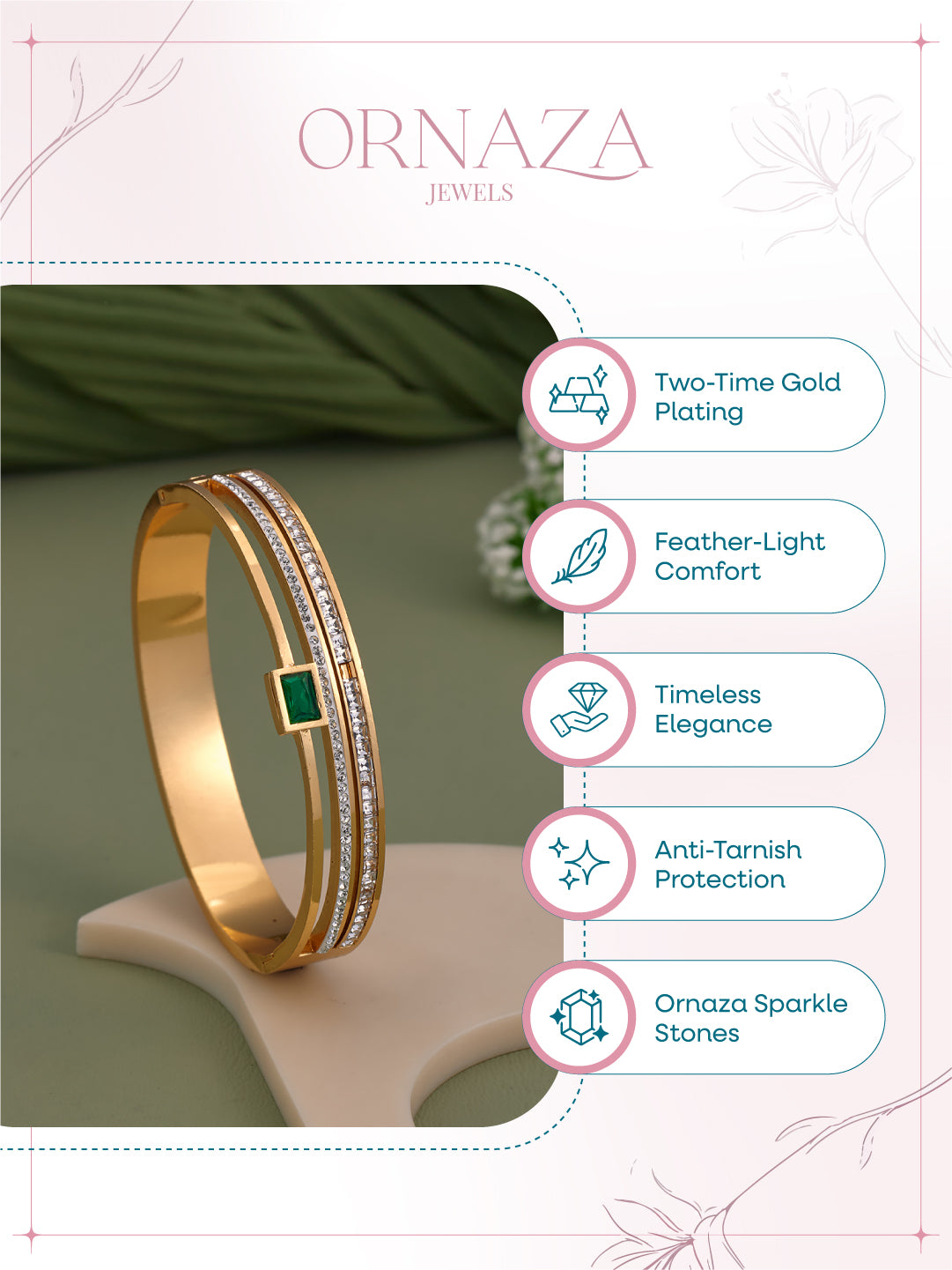Emerelle Luxe Women’s Bracelet