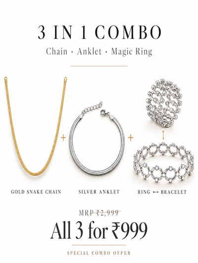 3 Pieces Combo - SILVER