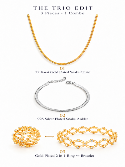3 Pieces Combo - GOLD