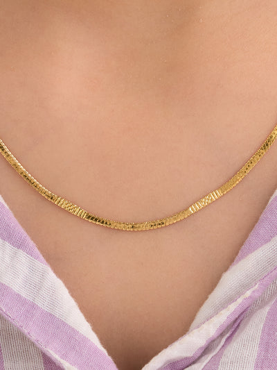 Elora Luxe Textured Chain