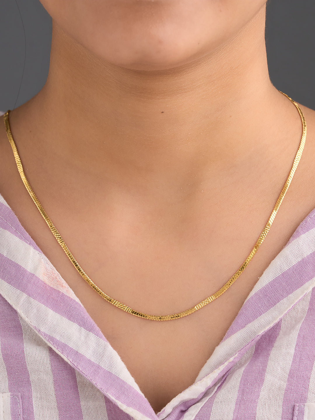 Elora Luxe Textured Chain