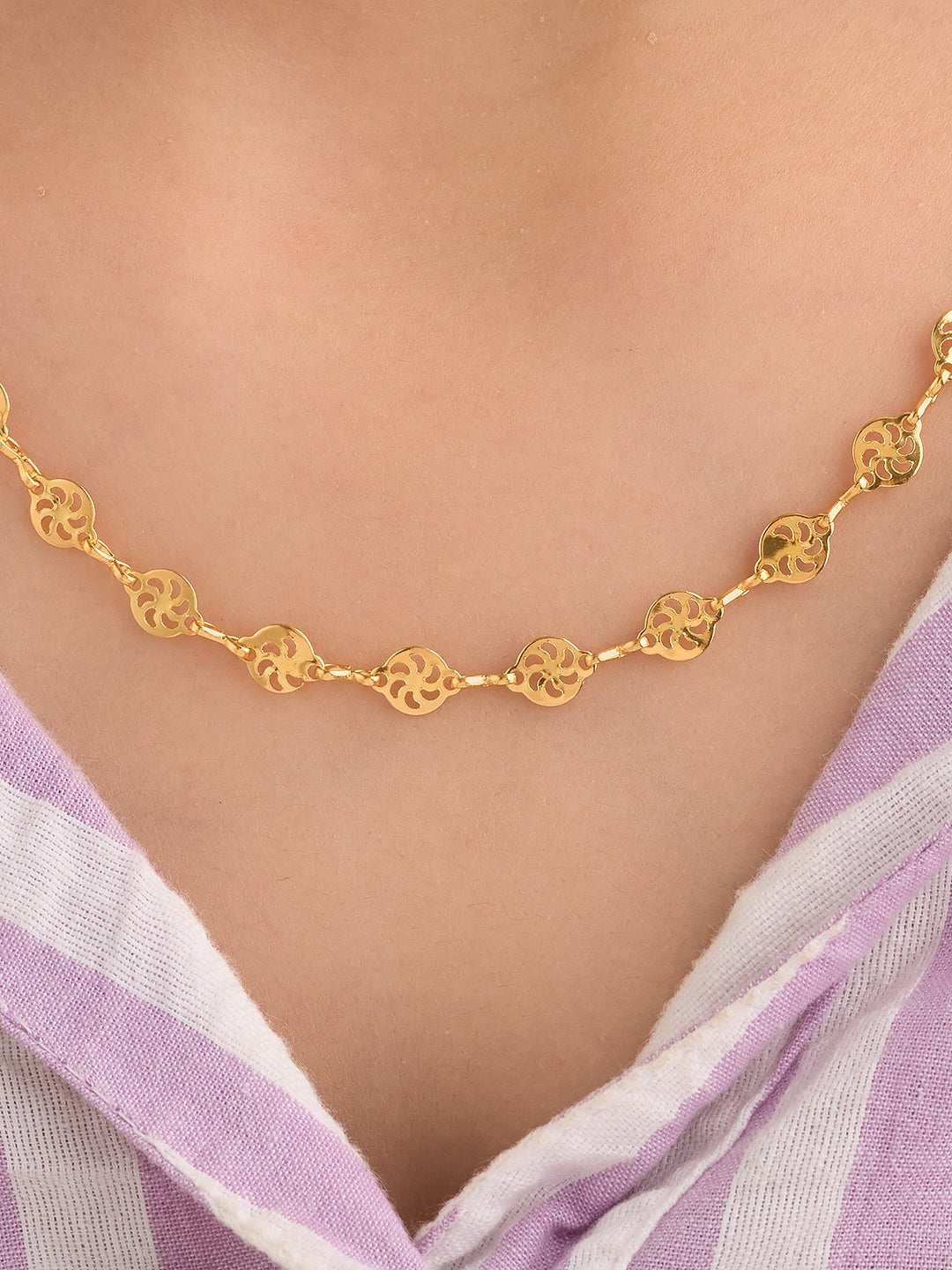 Elara Filigree Link Chain