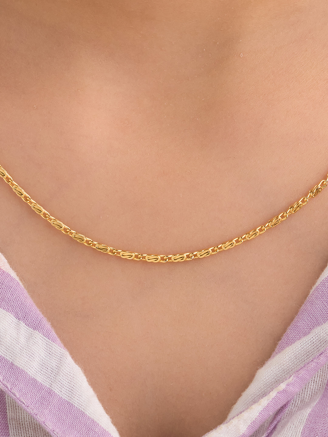 Elara Ovaline Link Chain