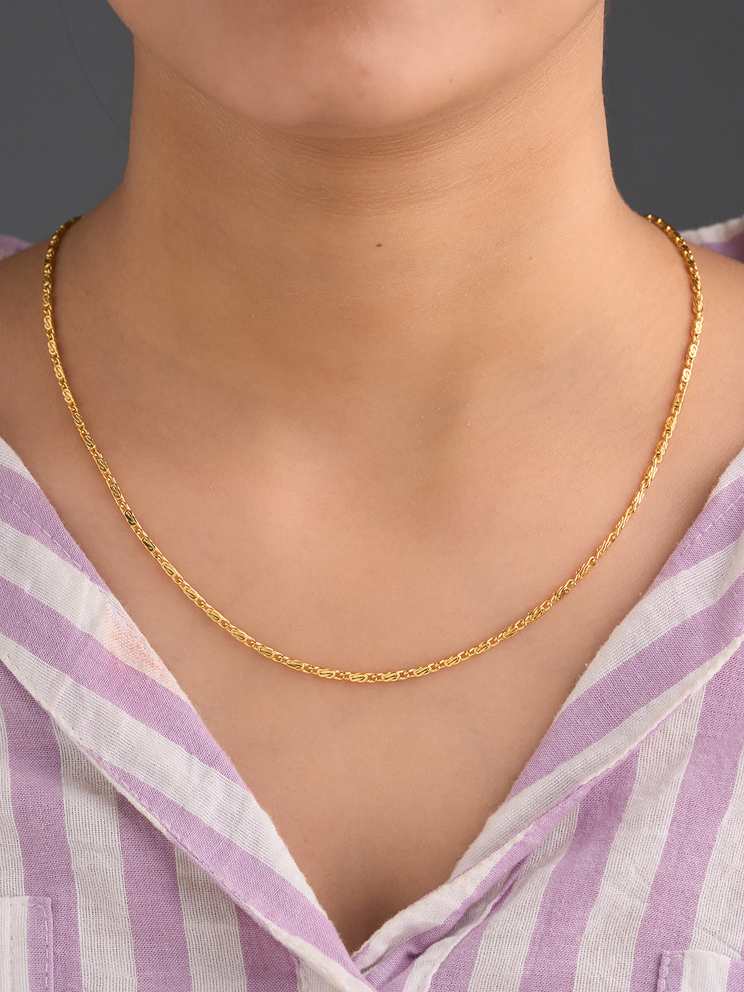 Elara Ovaline Link Chain