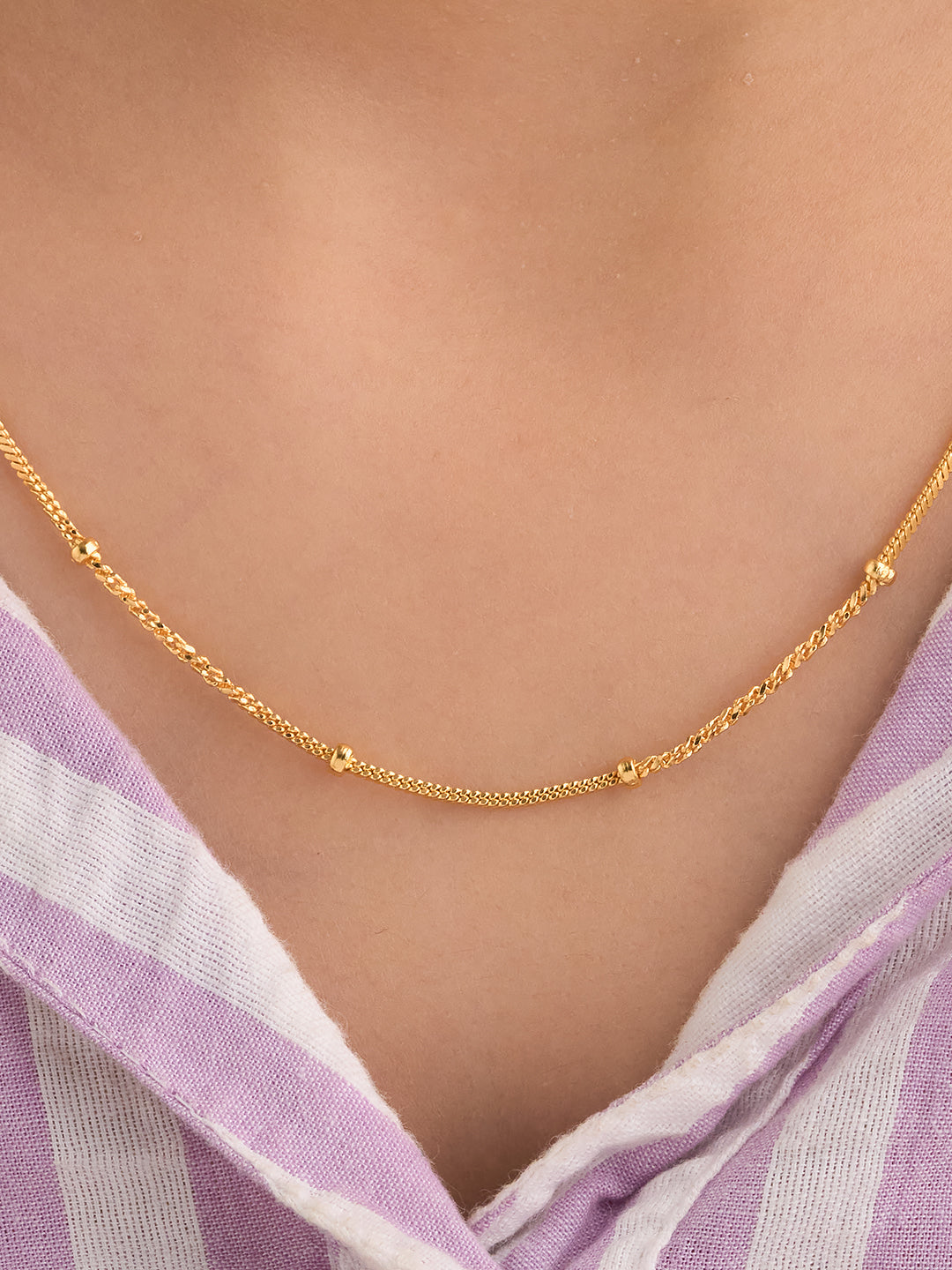 Alvina luxe Beadline Chain