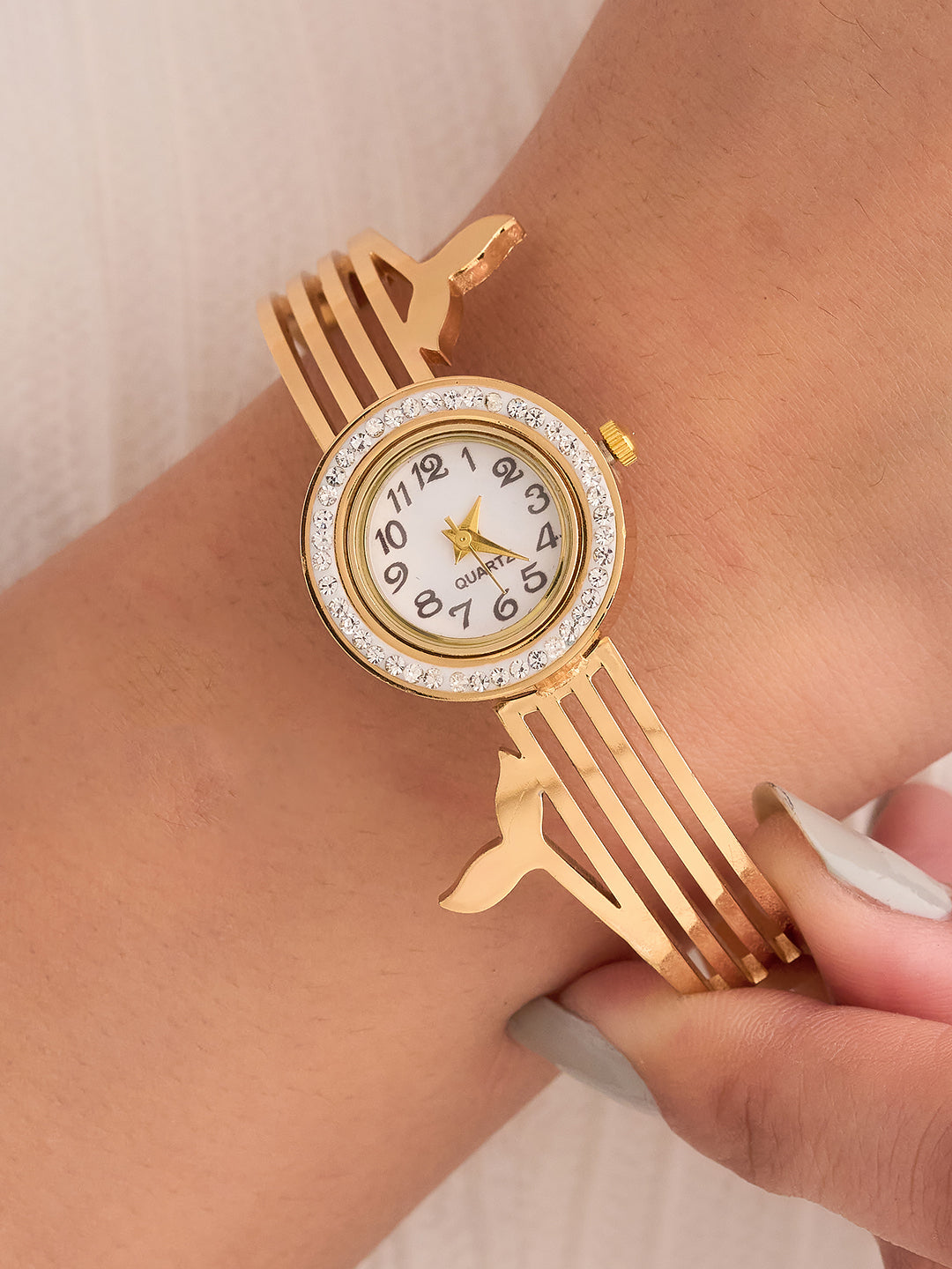 Elvaya Branch Cuff Bracelet Watch