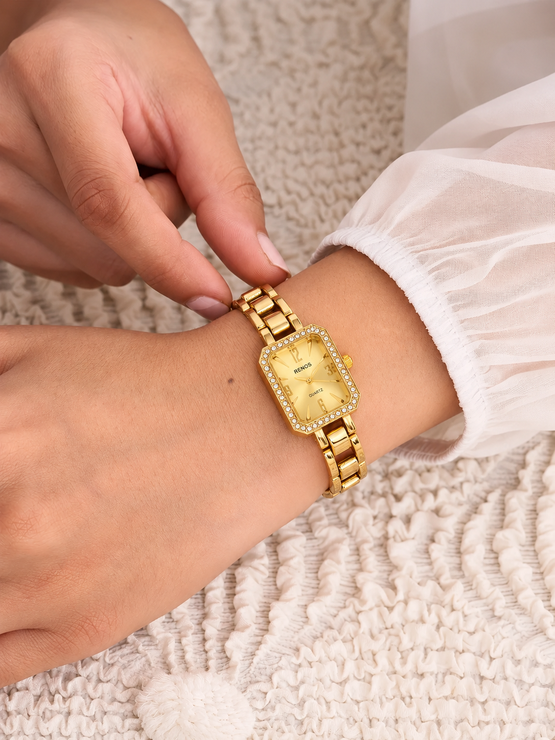 Aurelia Luxe Rectangle Women’s Watch
